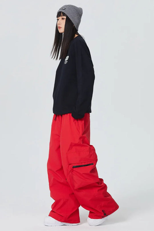 F6 - Cargo Baggy Snow Pants - Unisex