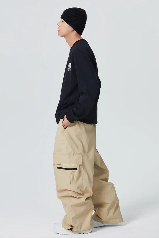 F6 - Cargo Baggy Snow Pants - Unisex