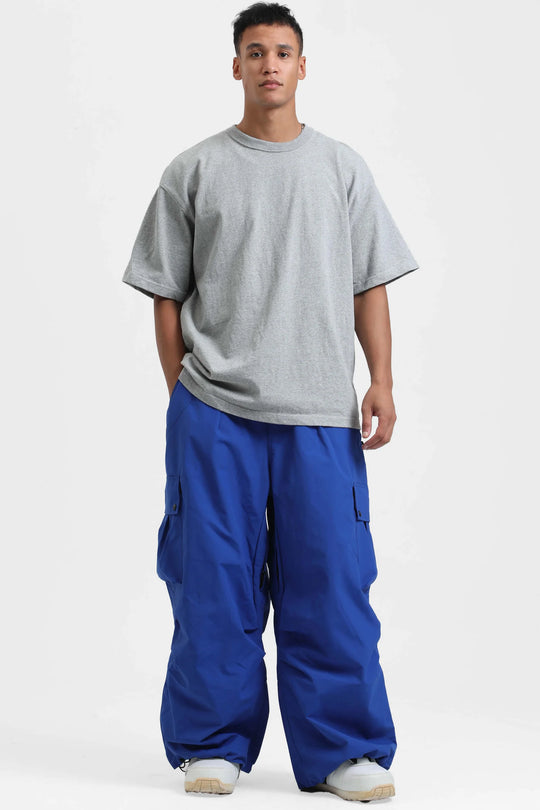 KY10 - Wide Cargo Baggy Snow Pants - Men's