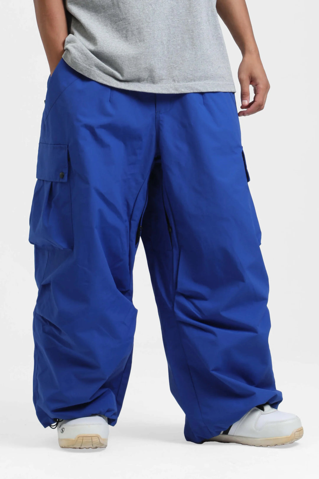 KY10 - Wide Cargo Baggy Snow Pants - Men's