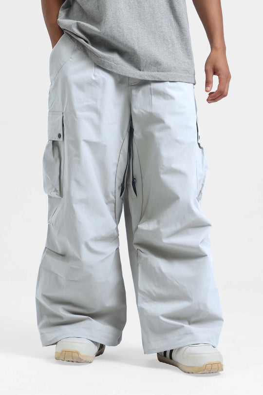 KY10 - Wide Cargo Baggy Snow Pants - Men's