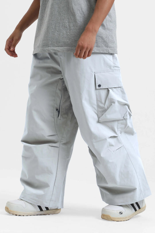 KY10 - Wide Cargo Baggy Snow Pants - Men's