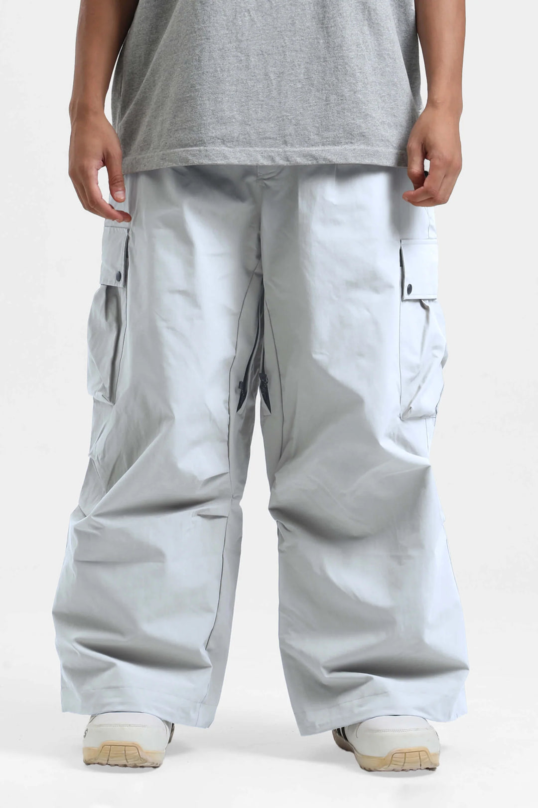 KY10 - Wide Cargo Baggy Snow Pants - Men's