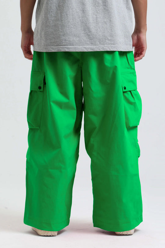 KY10 - Wide Cargo Baggy Snow Pants - Men's