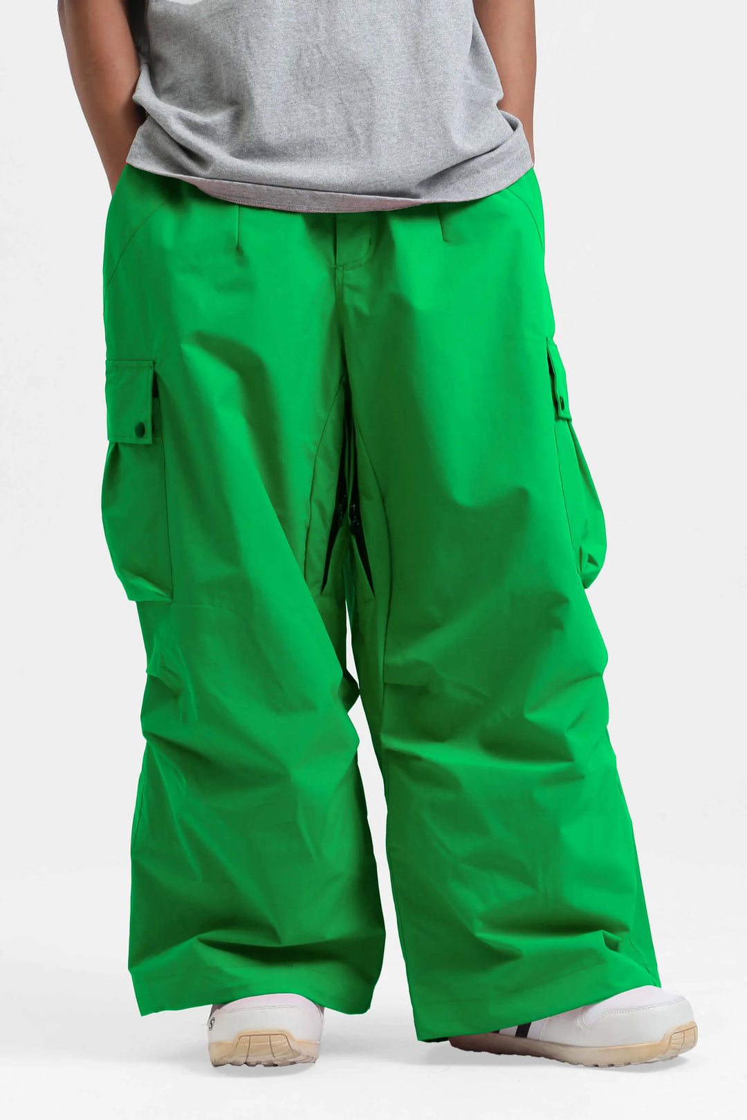 KY10 - Wide Cargo Baggy Snow Pants - Men's