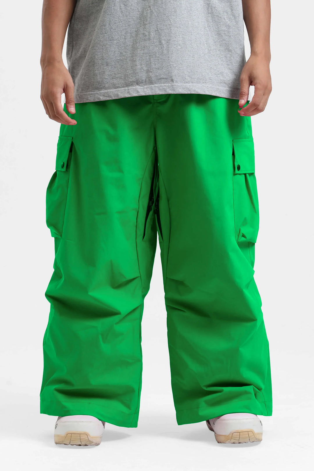 KY10 - Wide Cargo Baggy Snow Pants - Men's