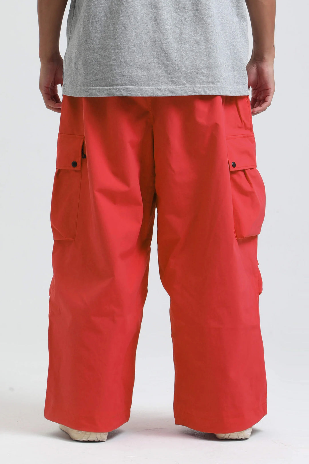 KY10 - Wide Cargo Baggy Snow Pants - Men's