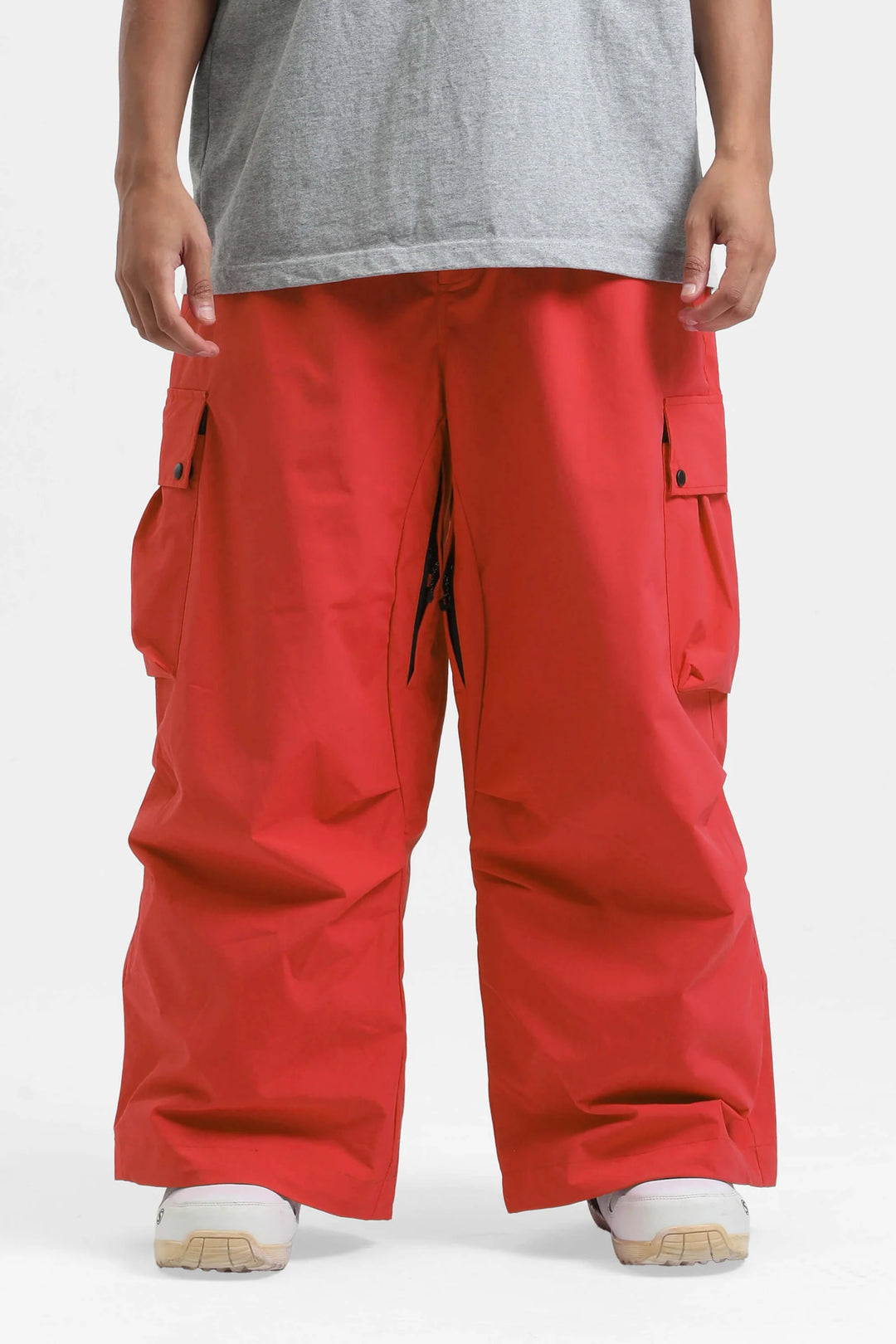 KY10 - Wide Cargo Baggy Snow Pants - Men's