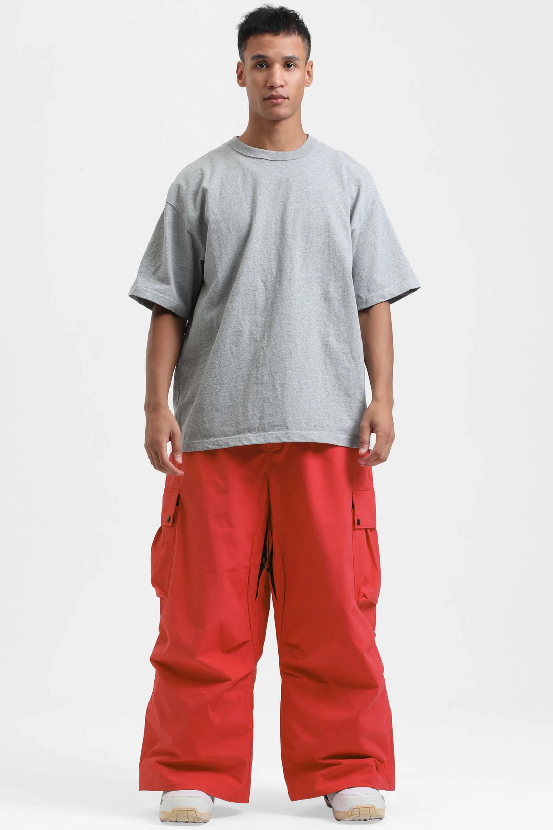 KY10 - Wide Cargo Baggy Snow Pants - Men's