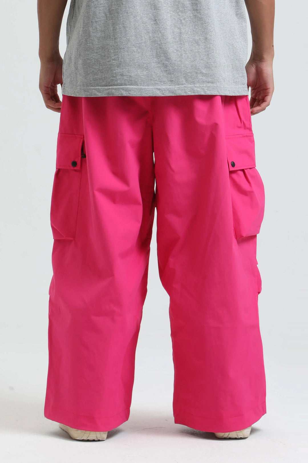 KY10 - Wide Cargo Baggy Snow Pants - Men's