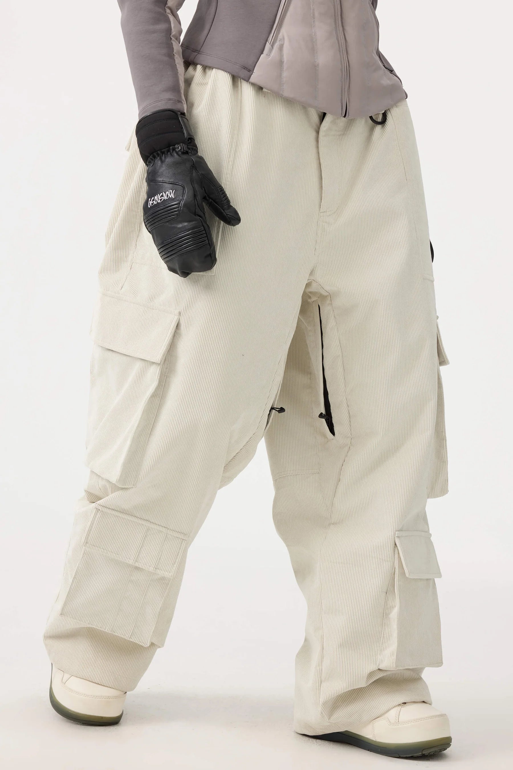 GS / Corduroy Drawstring Snow Pants / 6