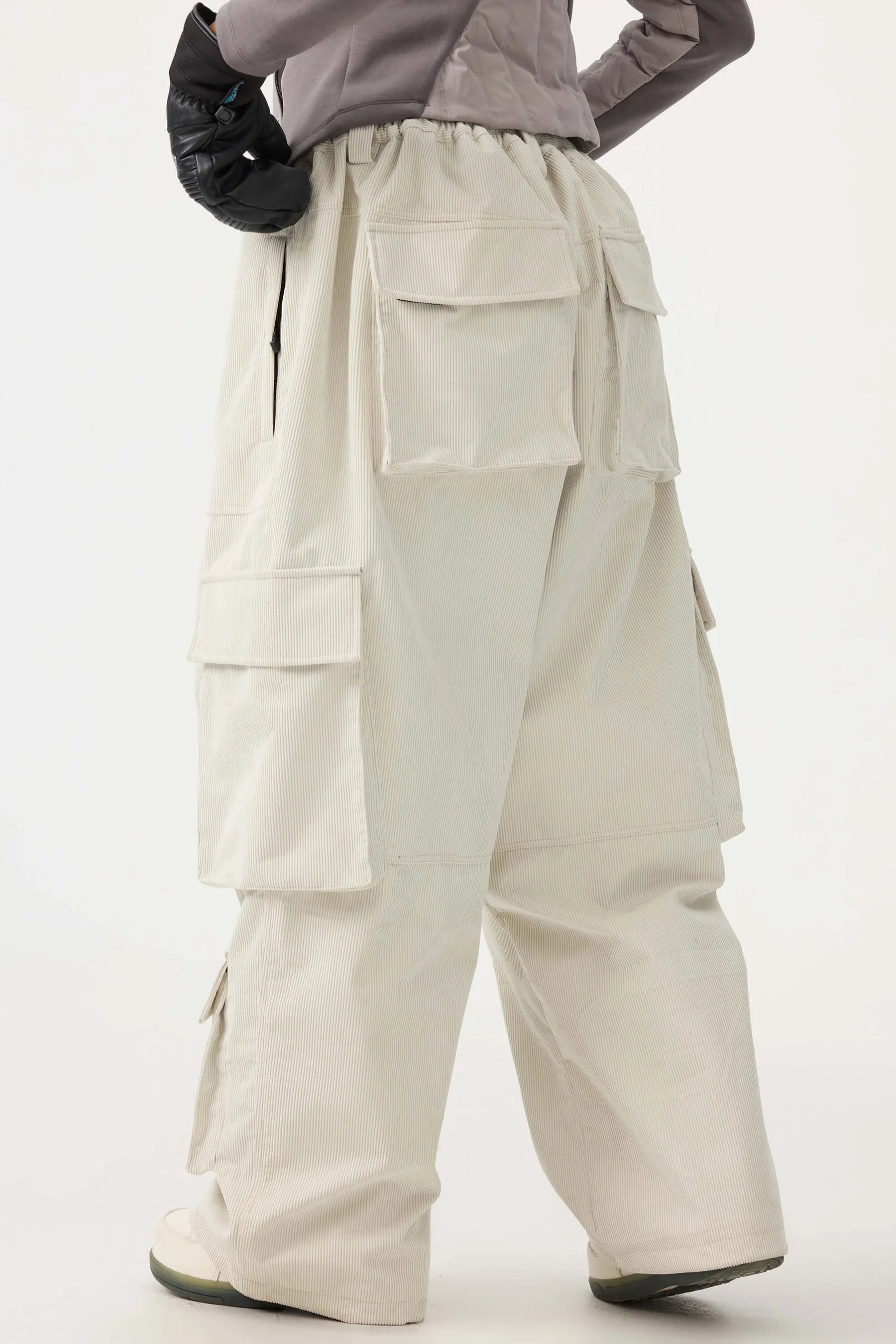 GS / Corduroy Drawstring Snow Pants / 6