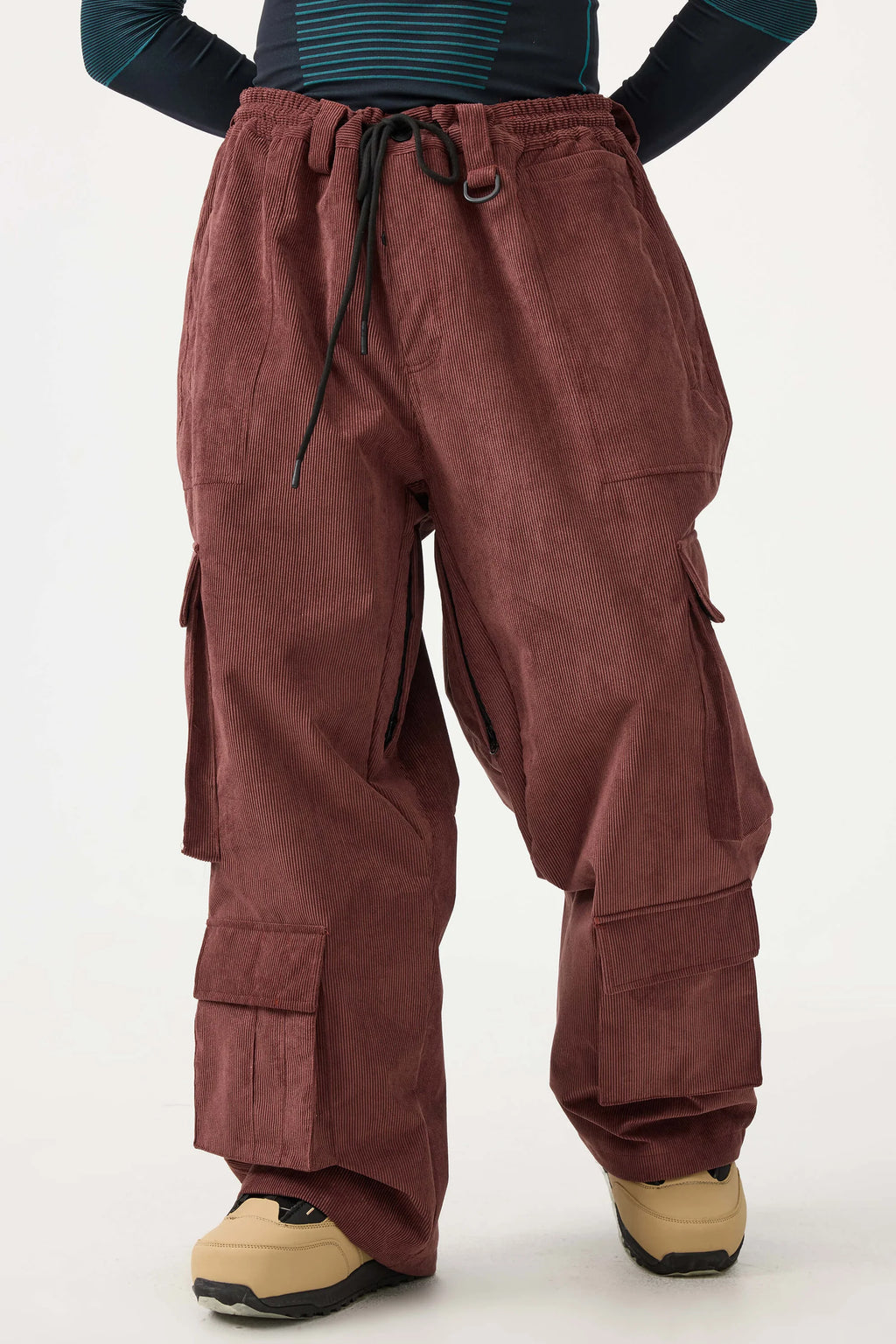 GS / Corduroy Drawstring Snow Pants / 6