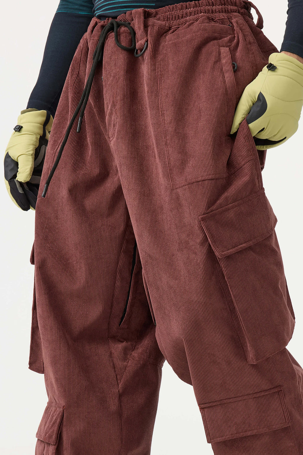 GS / Corduroy Drawstring Snow Pants / 6