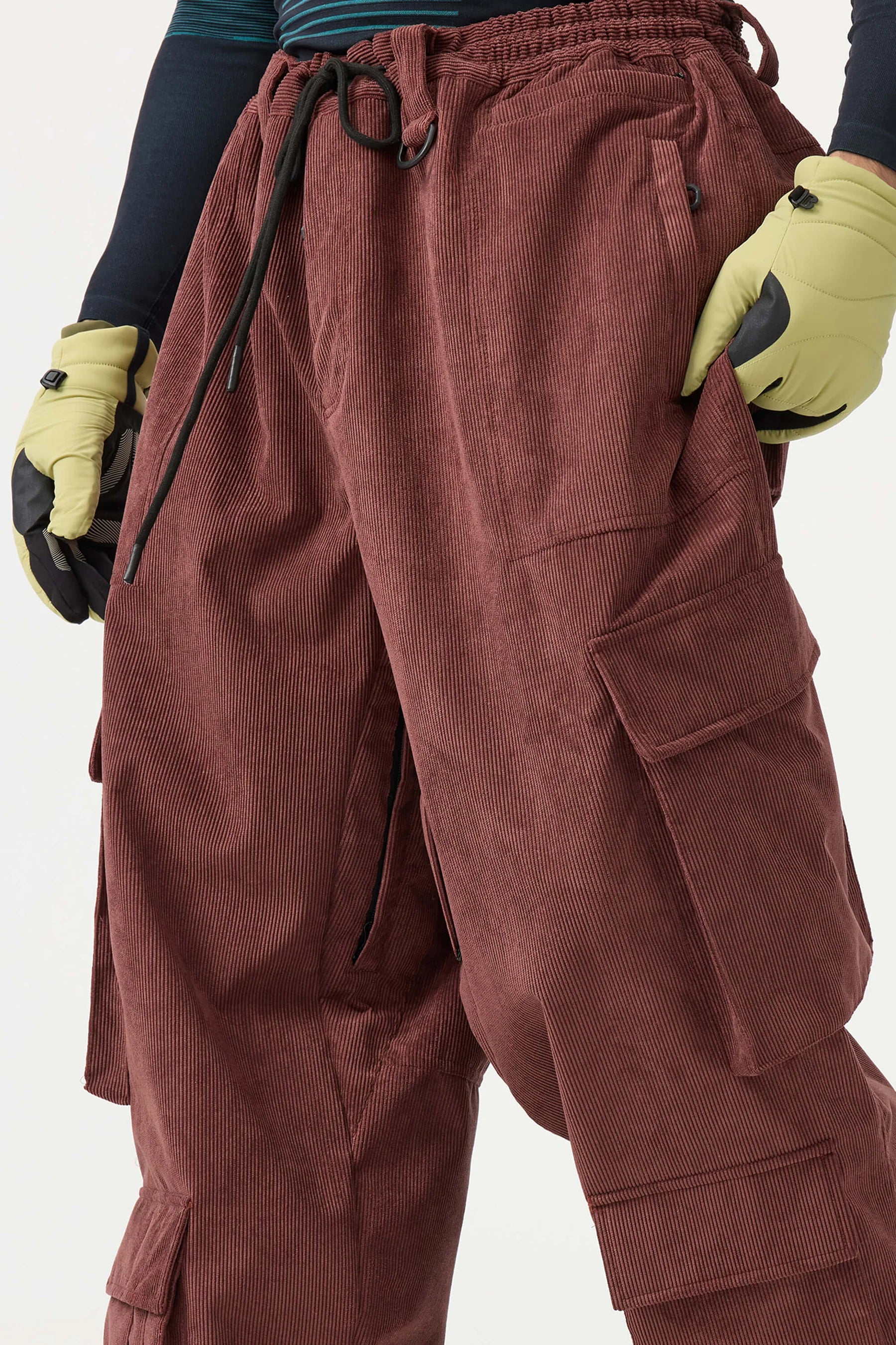 GS / Corduroy Drawstring Snow Pants / 6