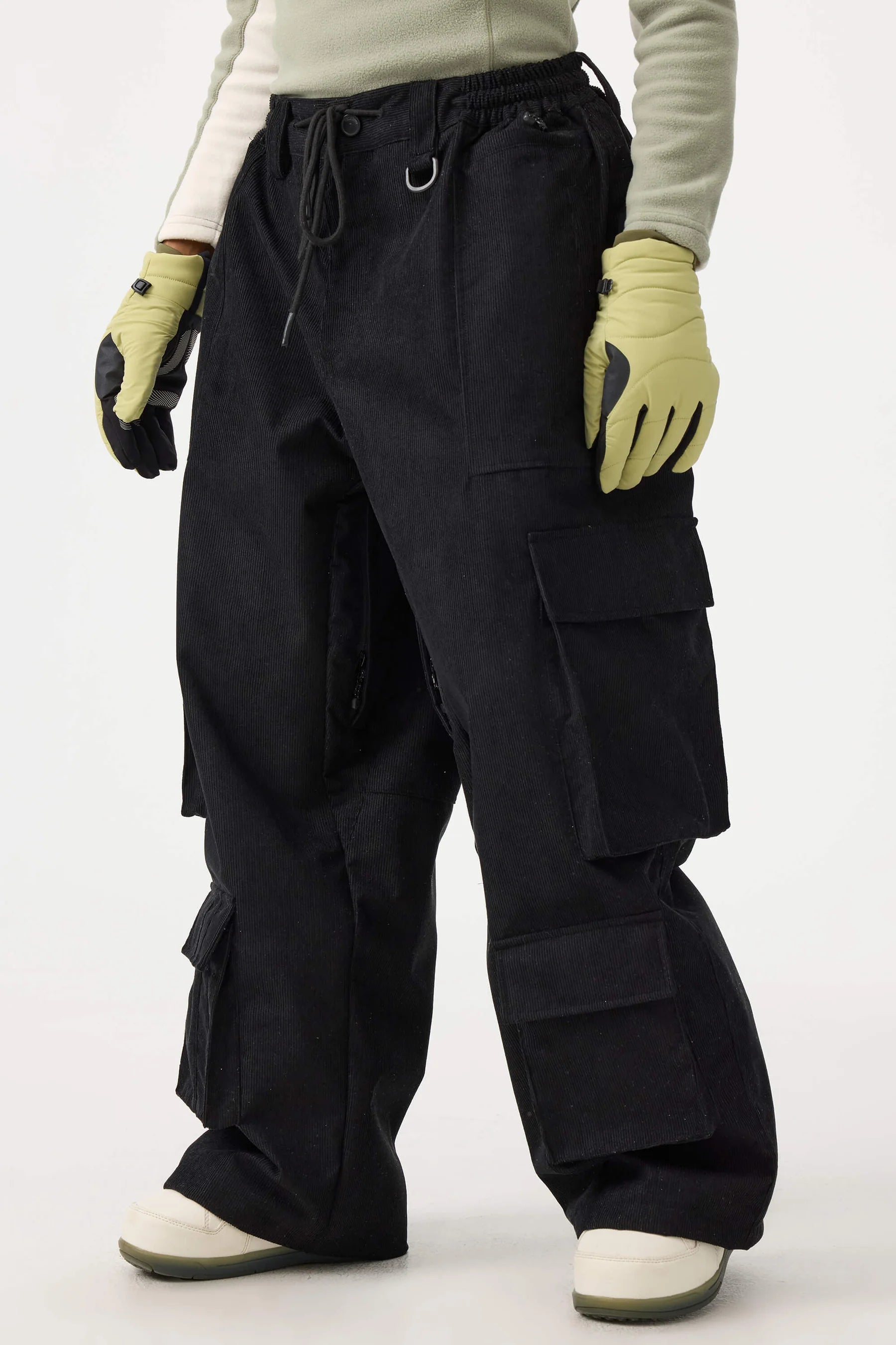 GS / Corduroy Drawstring Snow Pants / 6