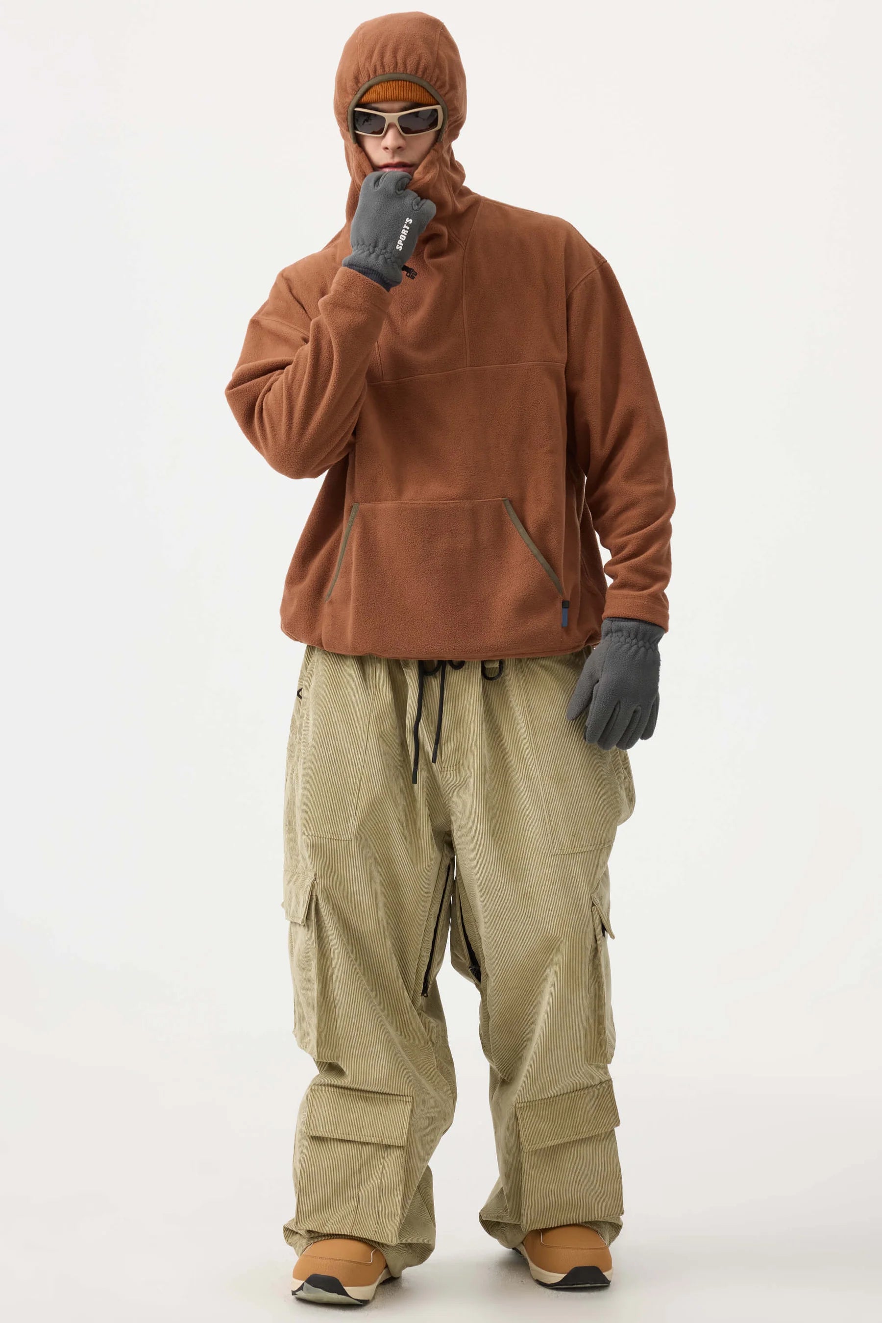GS / Corduroy Drawstring Snow Pants / 6