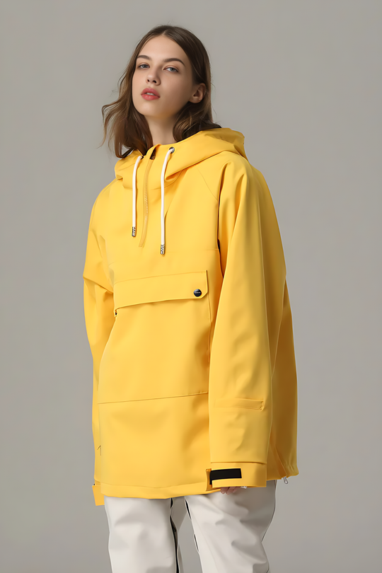 F8 - Solid Color Insulated Ski Jacket - Unisex