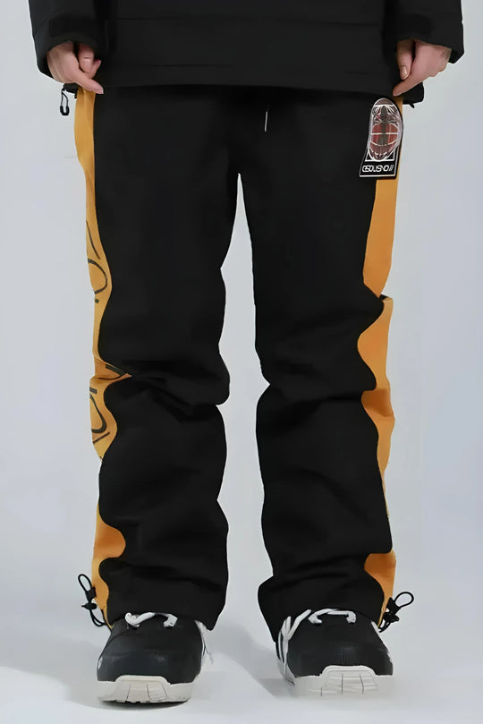 R311 - GSOU Reflective Thermal Baggy Snow Pants - Unisex