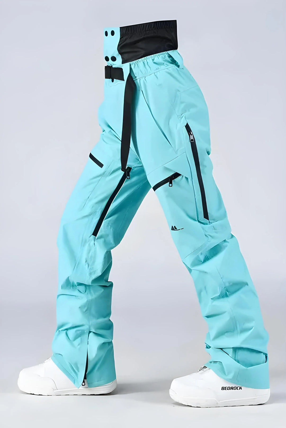 V12 - Thermal Wide Zipper Ski Snow Pants - Unisex