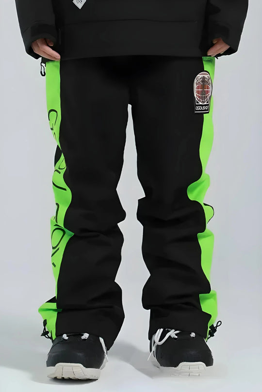 R311 - GSOU Reflective Thermal Baggy Snow Pants - Unisex