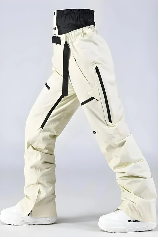 V12 - Thermal Wide Zipper Ski Snow Pants - Unisex
