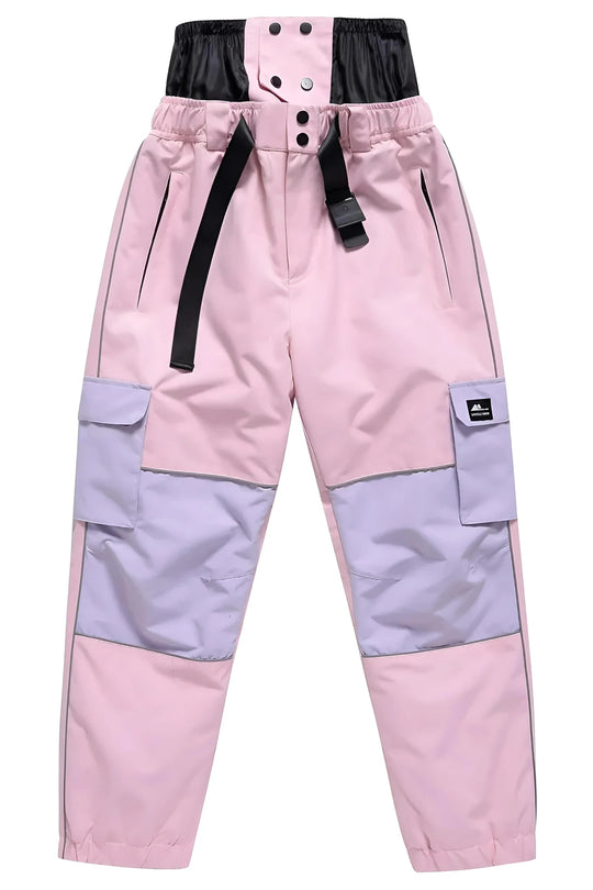 R7 - Knee Mesh Baggy Snow Pants - Unisex