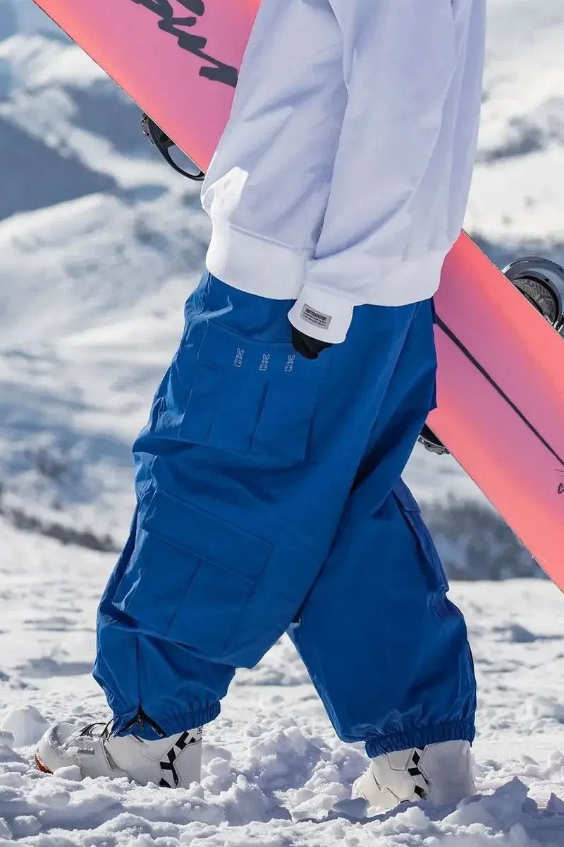 A2 - Double Cargo Baggy Ski Pants - Unisex