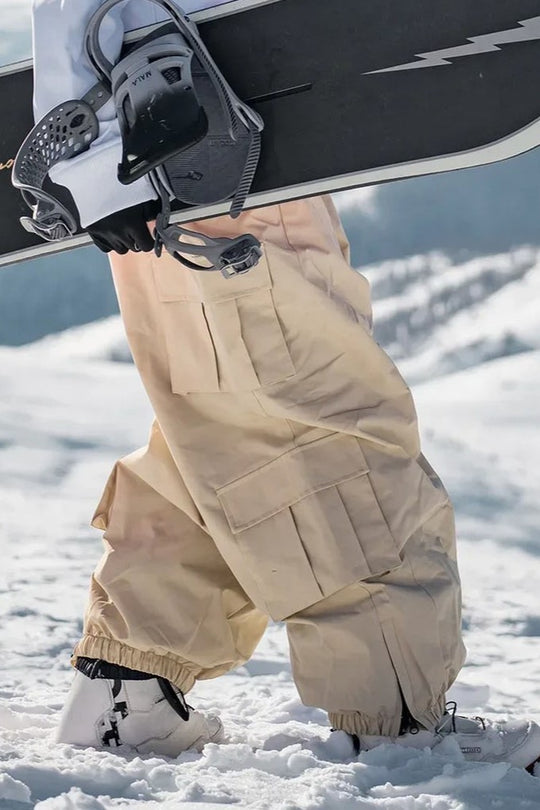 A2 - Double Cargo Baggy Ski Pants - Unisex