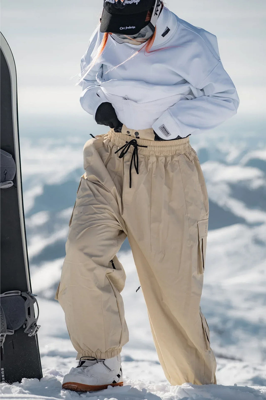 A2 - Double Cargo Baggy Snow Pants - Unisex