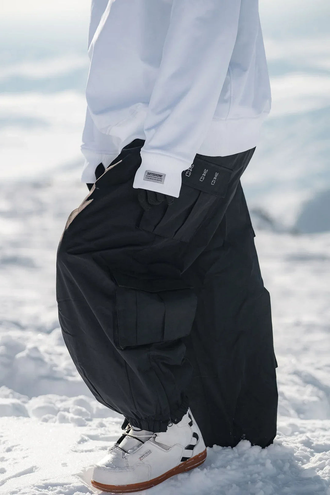 A2 - Double Cargo Baggy Snow Pants - Unisex