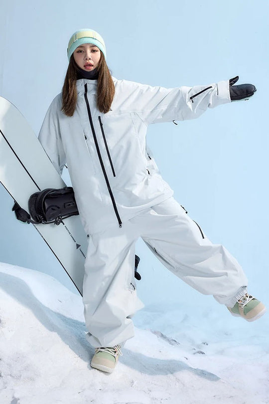 NDN 12 - Side Pocket Baggy Ski Pants - Unisex