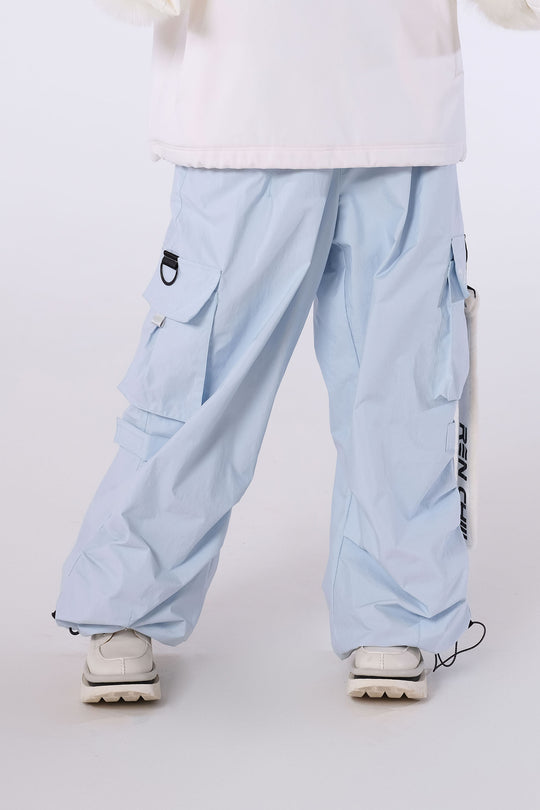 RC214 - Blue Baggy Snowboard Pants 3