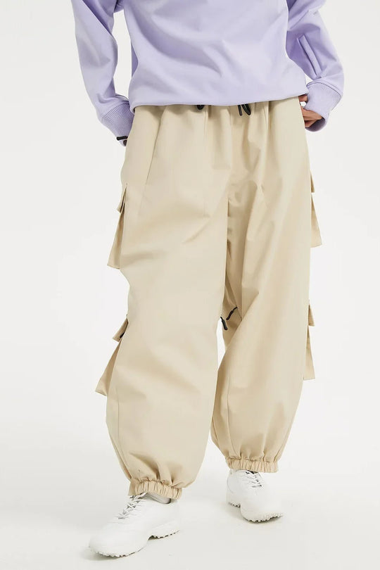 A2 - Double Cargo Baggy Snow Pants - Unisex