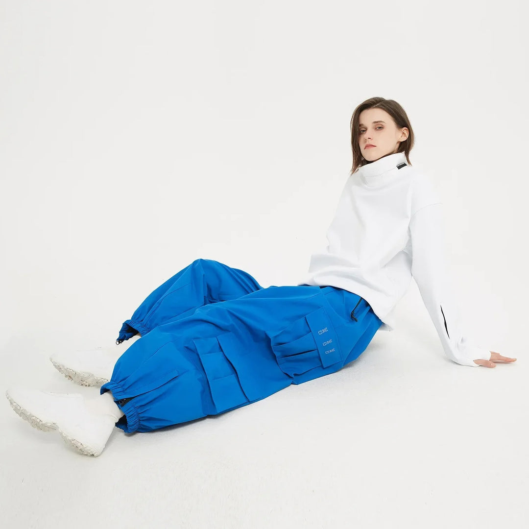 A2 - Double Cargo Baggy Snow Pants - Unisex