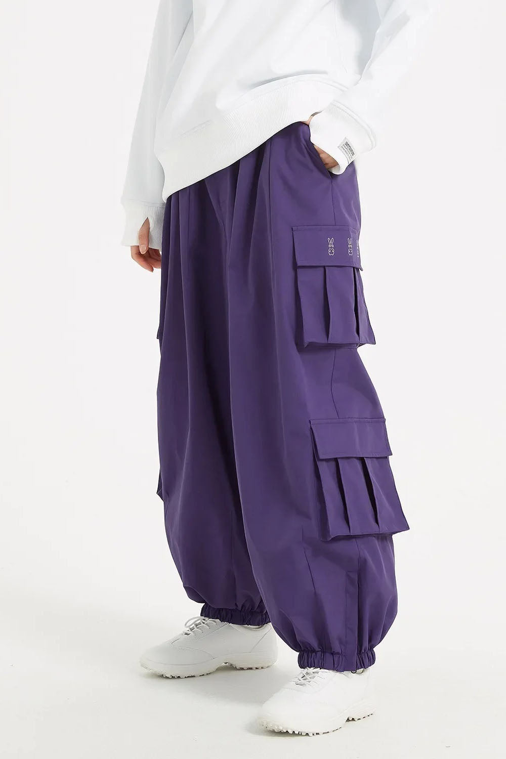 A2 - Double Cargo Baggy Snow Pants - Unisex