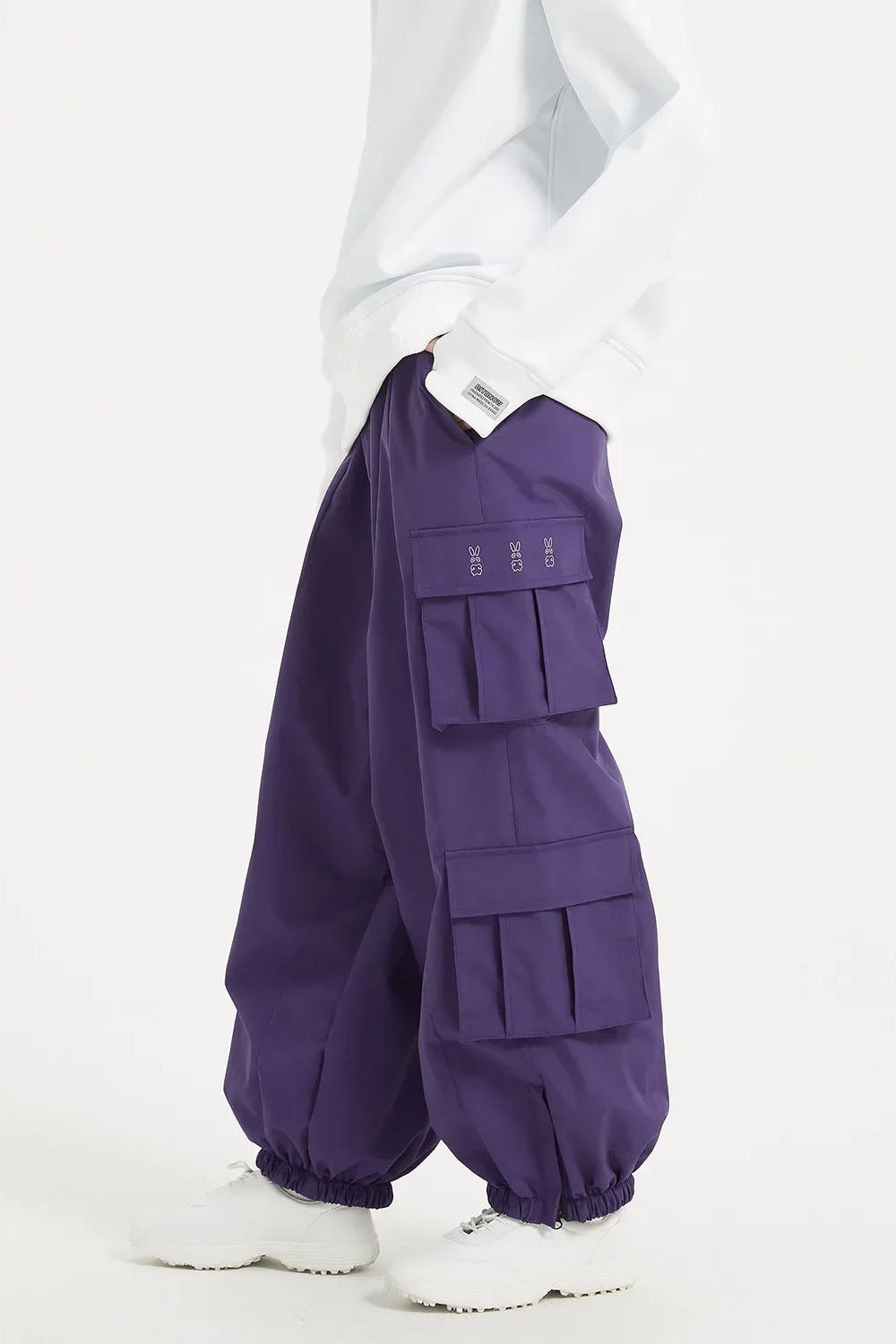 A2 - Double Cargo Baggy Snow Pants - Unisex