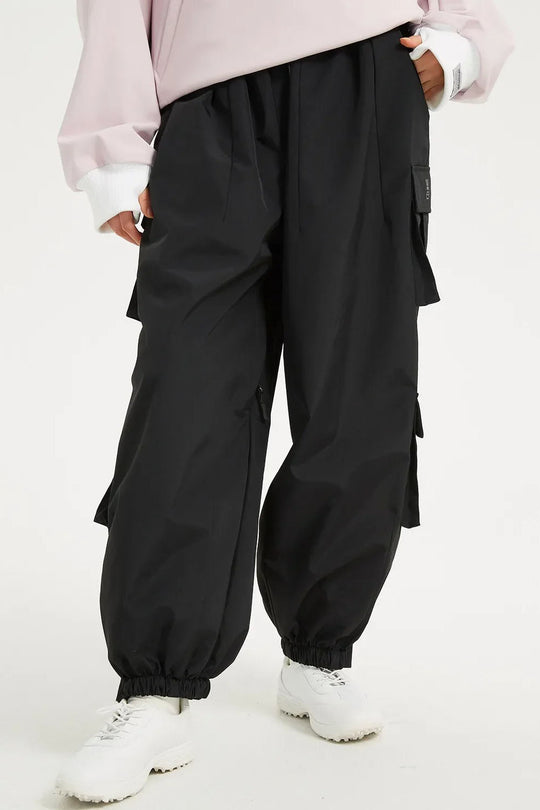 A2 - Double Cargo Baggy Snow Pants - Unisex