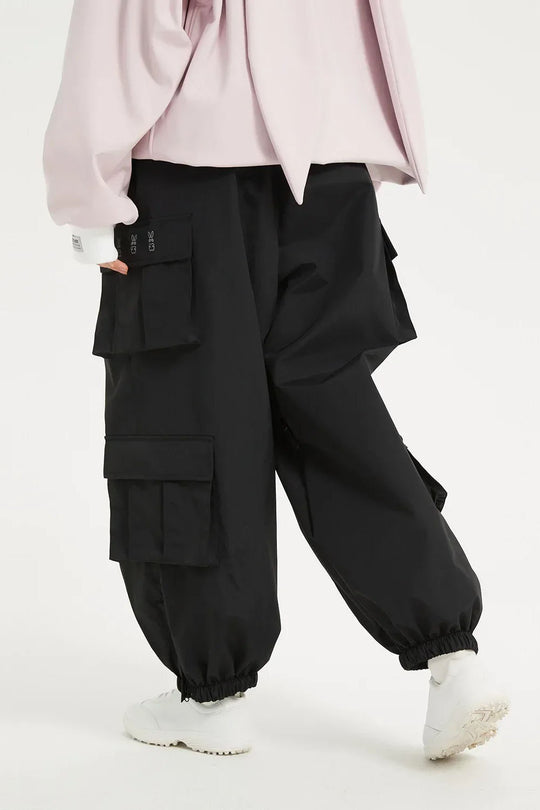 A2 - Double Cargo Baggy Snow Pants - Unisex