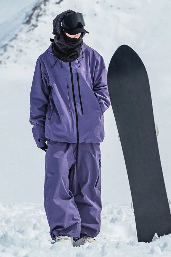 NDN 12 - Side Pocket Baggy Ski Pants - Unisex