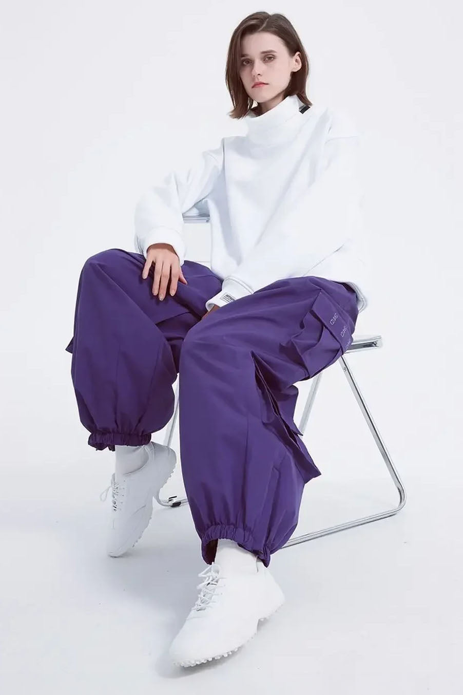 A2 - Double Cargo Baggy Snow Pants - Unisex