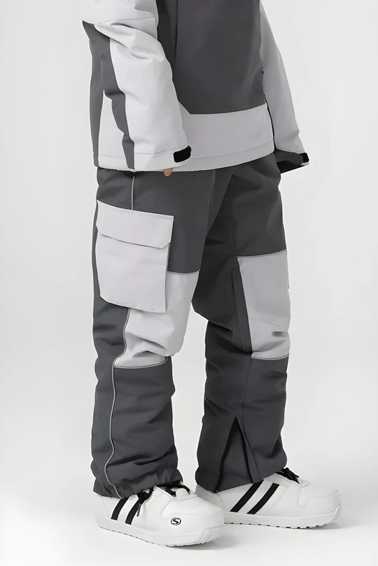 R7 - Knee Mesh Baggy Snow Pants - Unisex