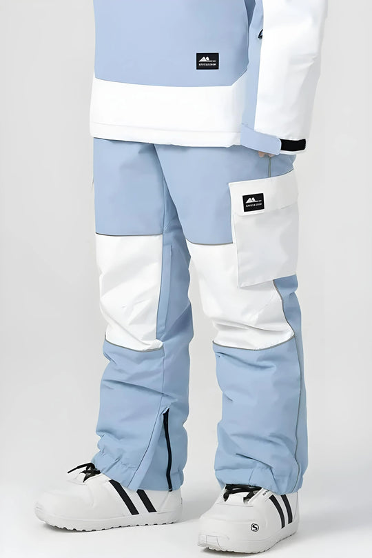 R7 - Knee Mesh Baggy Snow Pants - Unisex