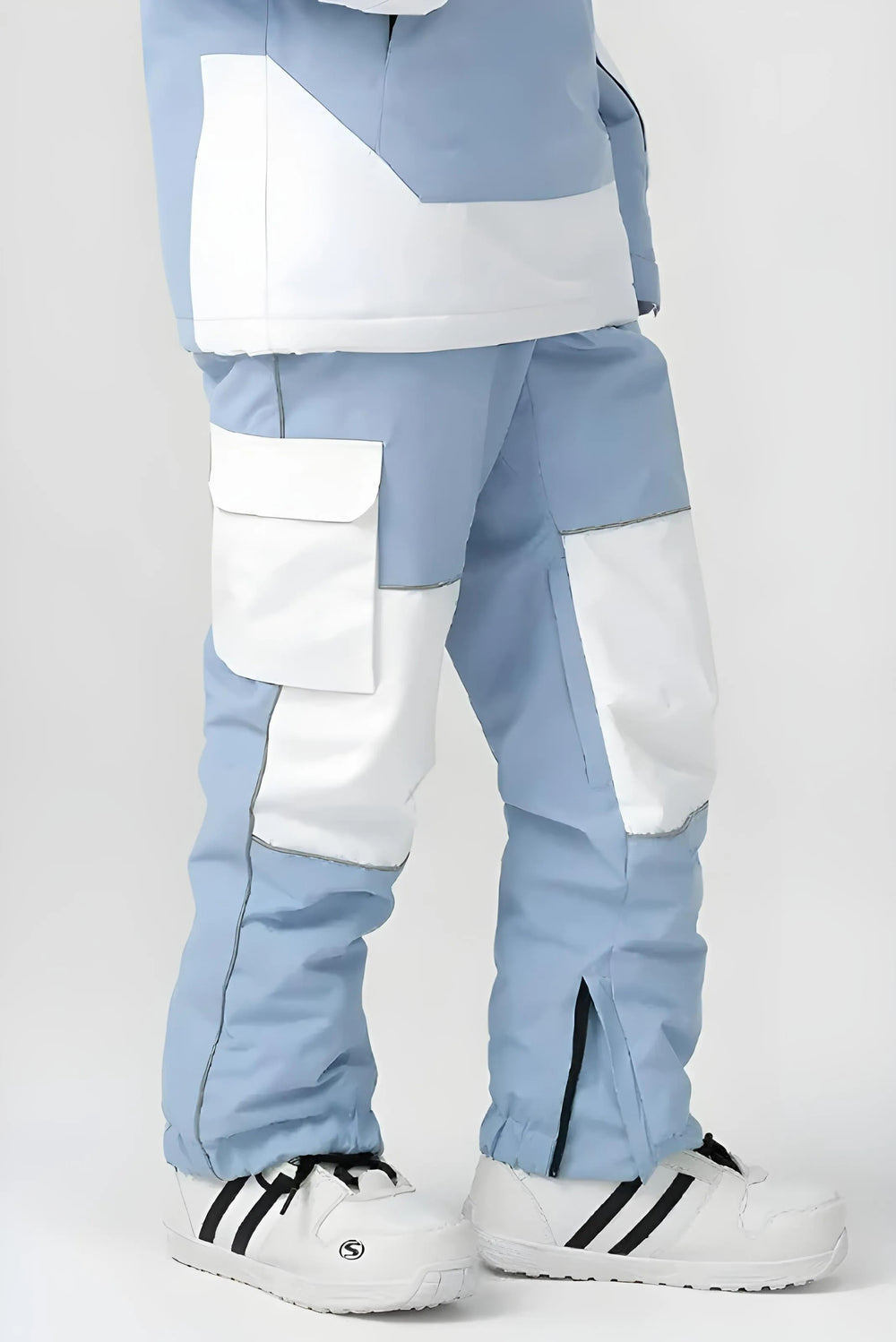 R7 - Knee Mesh Baggy Snow Pants - Unisex