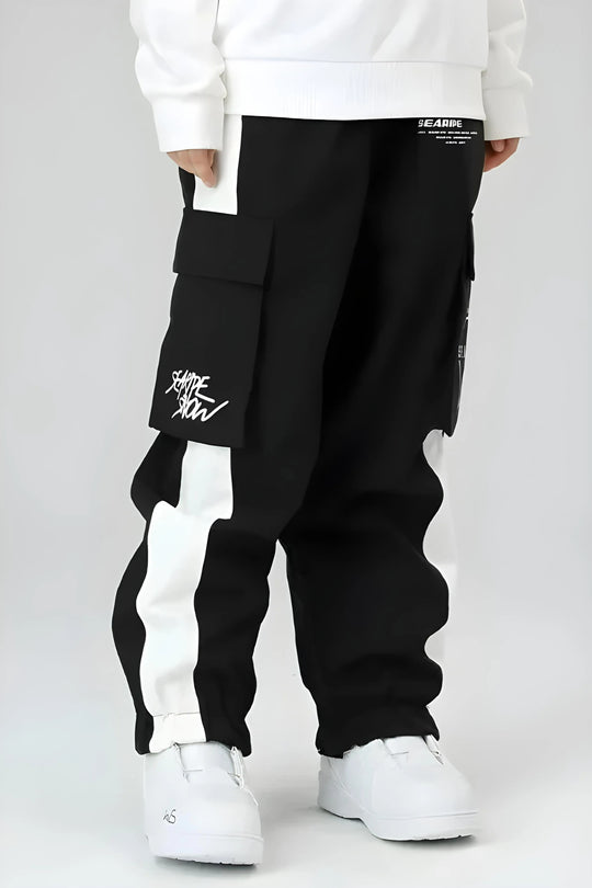 KY6 - Waterproof Reflective Baggy Snow Pants - Unisex