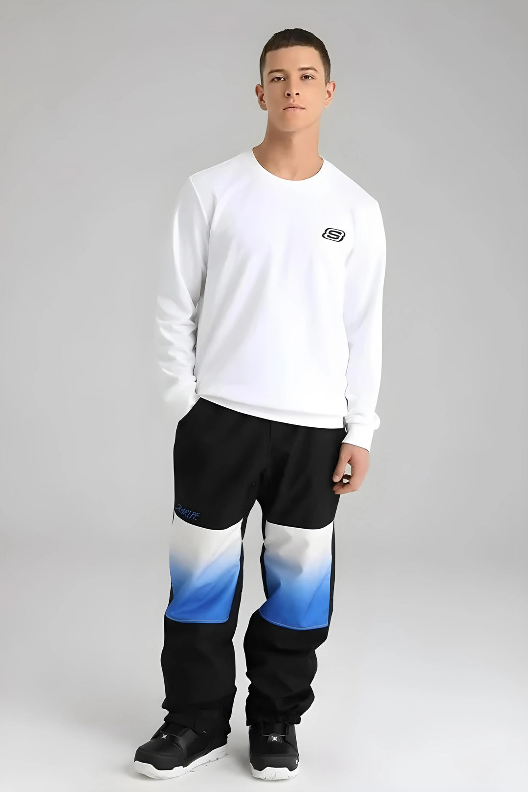 R8 - Knee Mesh Snow Pants – Unisex