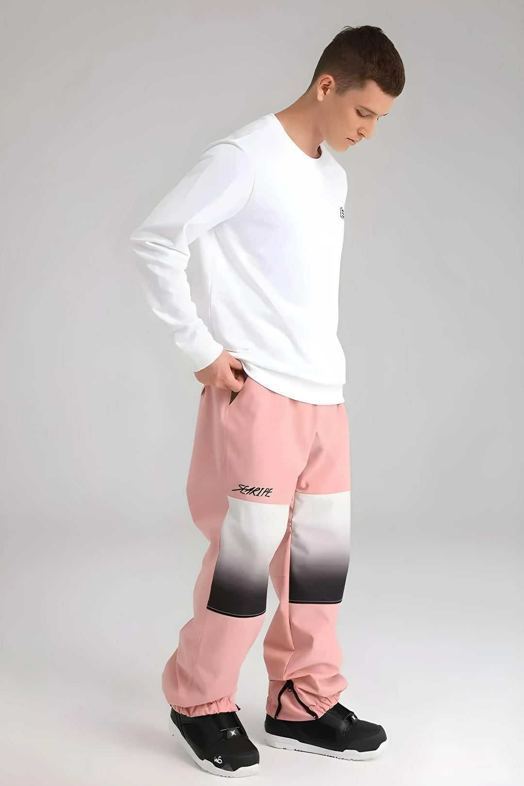 R8 - Knee Mesh Snow Pants – Unisex