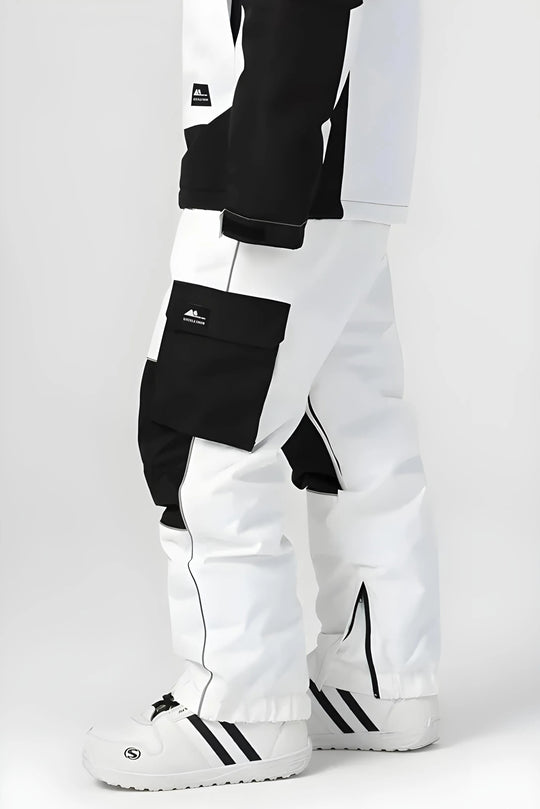 R7 - Knee Mesh Baggy Snow Pants - Unisex