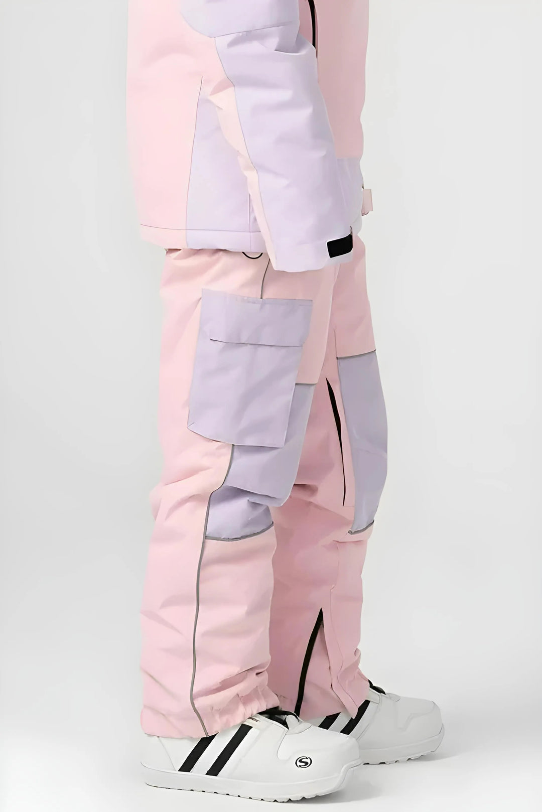 R7 - Knee Mesh Baggy Snow Pants - Unisex