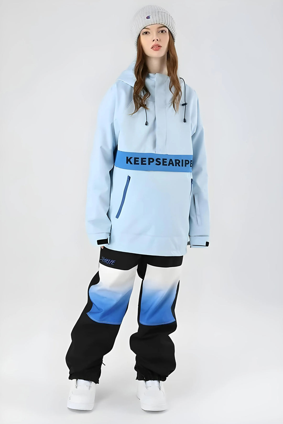 R8 - Knee Mesh Snow Pants – Unisex